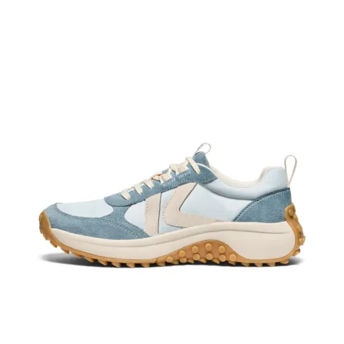 KEEN KS86 Slip-resistant Abrasion-resistant Low-top Беговые кроссовки Женские Blue