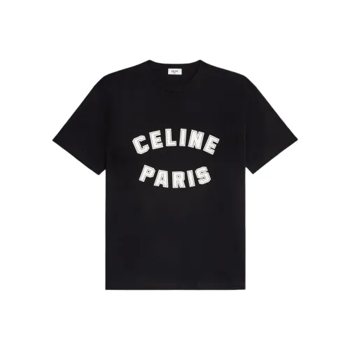 Celine Мужские черные T-рубашки