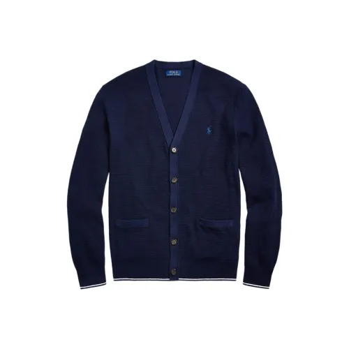 Polo Ralph Lauren SS24 Трикотаж Мужской Яркий Темно-синий