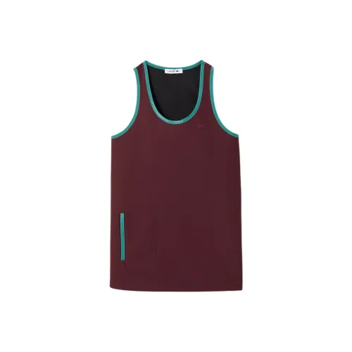 LACOSTE Топ без рукавов Унисекс Бордовый