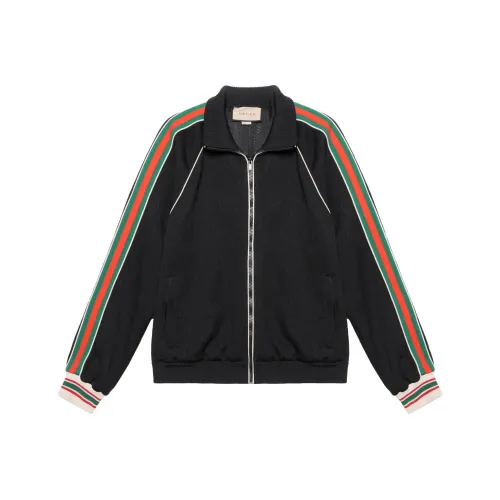 GUCCI Мужские черные куртки