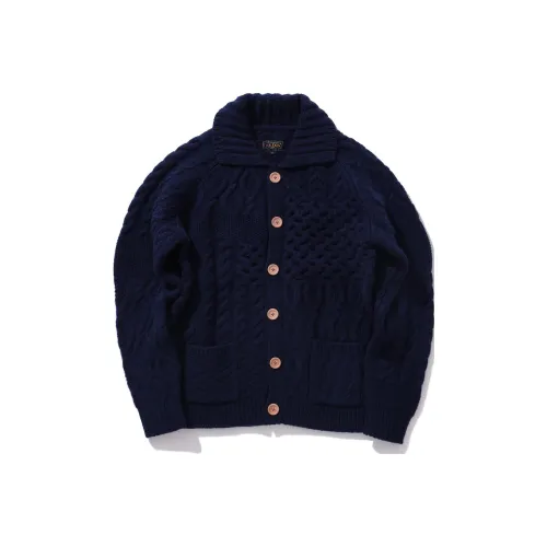 Beams Plus Свитер Унисекс Морской Синий