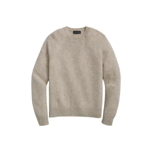 BROOKS BROTHERS FW24 Свитер Мужской Бежевый
