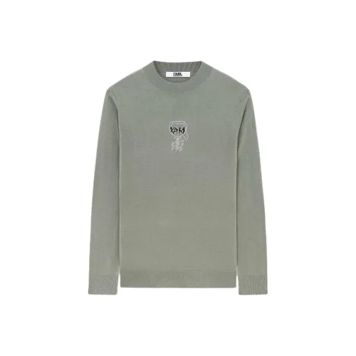 Karl Lagerfeld Свитер Мужской Фруктовый Зеленый