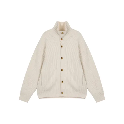 UNIQLO Сливочный Унисекс Трикотаж