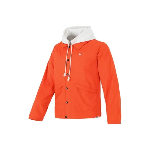 Nike Оранжевый Красный Мужская Куртка