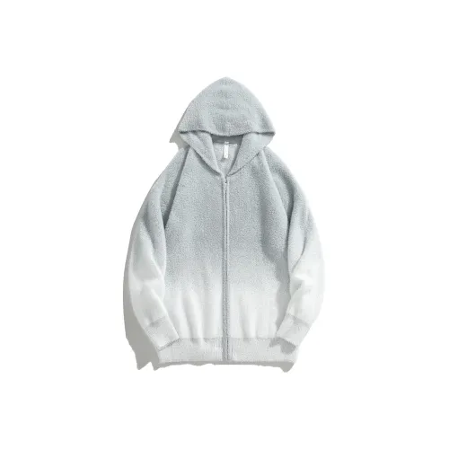 GSUE Серый Белый Унисекс Свитера