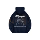 Темно-синий, белый