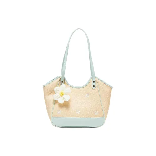 Three Blessings ПУ (полиуретан) Сумка-тоут Сумка для покупок Сумка через плечо Средняя Женская Многоцветная