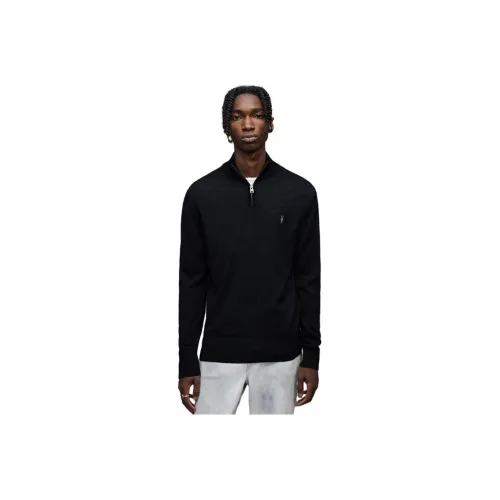 ALLSAINTS Мужские черные свитеры