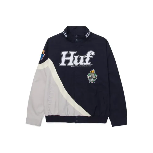 HUF SS22 Loose Fit Jacket Men's Dark Blue
