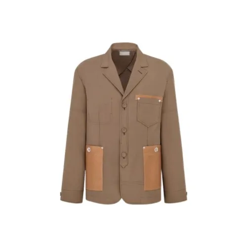 DIOR Quarterly New Products Коричневый Мужские Куртки