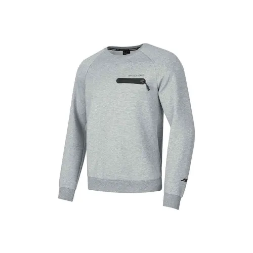 Skechers GOKNIT Свитшот Мужской Смешанный Серый