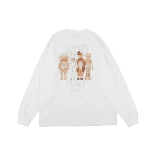 WIND AND SEA X FINAL FANTASY XIV SS25 T-Shirt Унисекс Белый