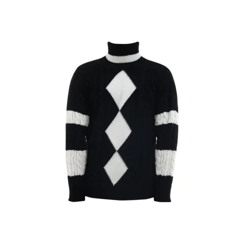 SAINT LAURENT Свитер Мужской Черный