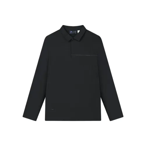 FILA Поло Мужское Глубокий Черный