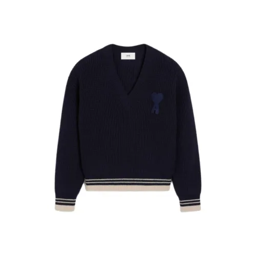 AMIPARIS Свитер Унисекс Темно-синий