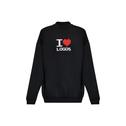 Vetements Черные Мужские Свитера