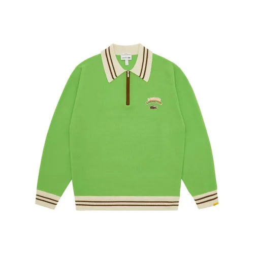 LACOSTE PJR/Зеленый Мужские Свитера