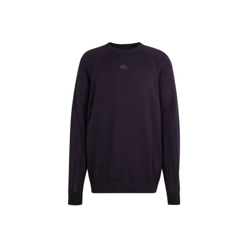 Adidas Originals Premium Вязаная модель Толстовка Трикотаж Мужской Черный Серый