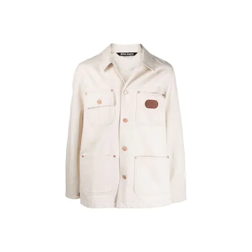 PALM ANGELS Белый Мужской Куртки