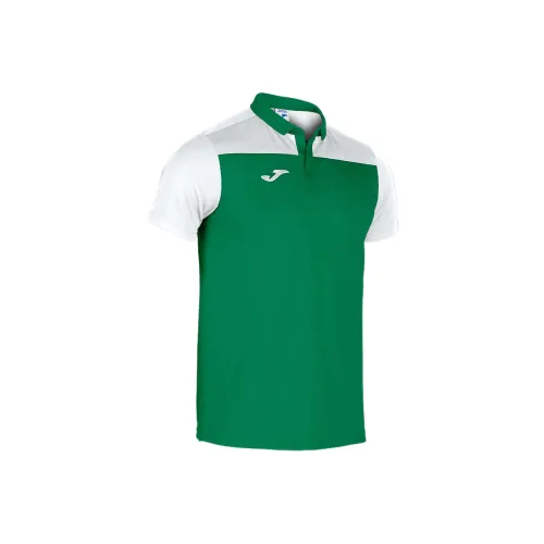 Joma Зеленый Белый Мужская Поло