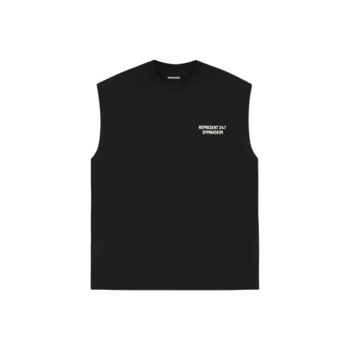 REPRESENT Мужские майки черного цвета