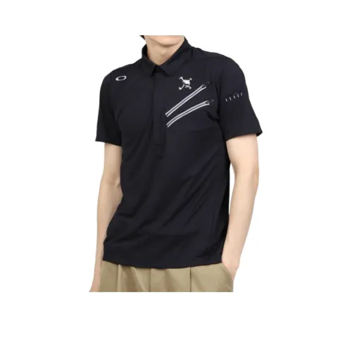 Oakley Мужская поло черного цвета