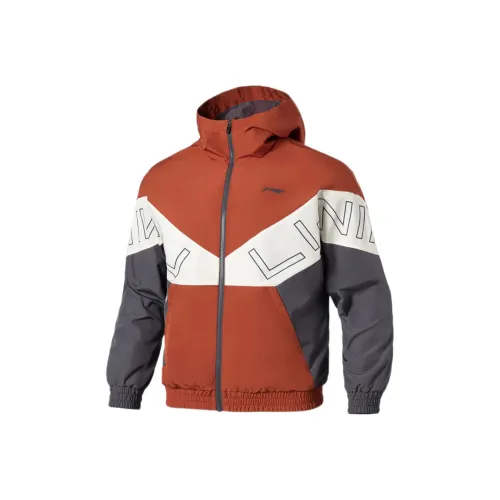LINING Куртка Мужская Ржаво-Кирпичный Коричневый