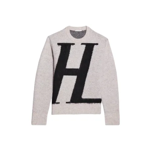 Helmut Lang FW24 Свитер Мужской Светло-Серый