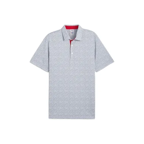 PUMA Golf PUMA x VOLITION Поло Мужское Темно-Морской Синий