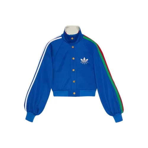 GUCCI X ADIDAS Originals GUCCI X ADIDAS SS22 Куртки Пальто Унисекс Cobalt Blue