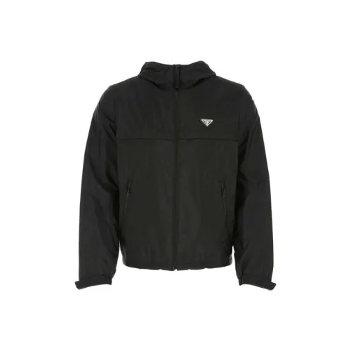 PRADA SS21 Куртки и Пальто Мужской Черный