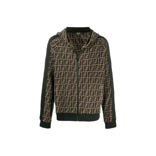 Fendi Мужские черные куртки