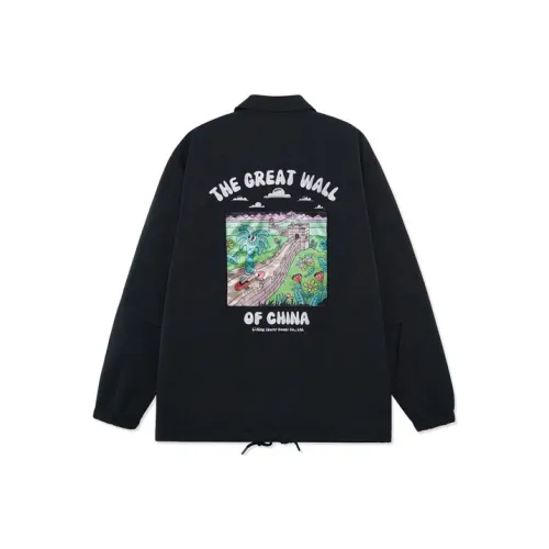 LINING x Steven Harrington Скейтборд Куртка Мужская Черная