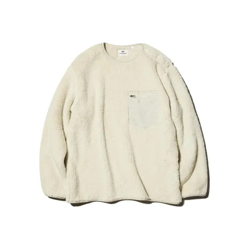 UNIQLO Engineered Garments Collaboration Белый Унисекс Свитеры