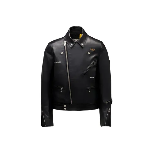 Moncler x Lewis Leathers Куртки и Пальто Мужской Черный