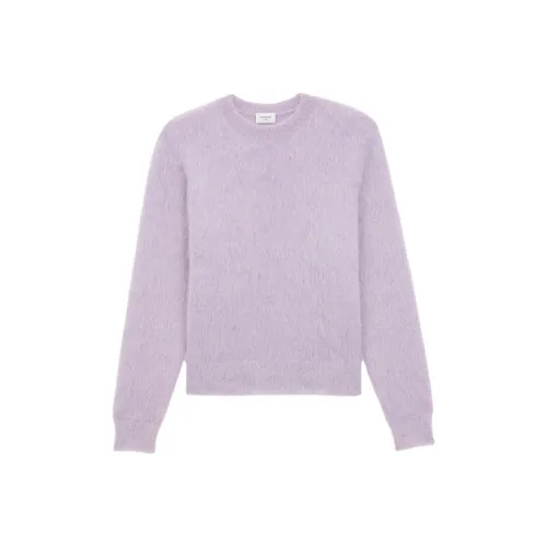 SAINT LAURENT Свитер Мужской Светло-фиолетовый