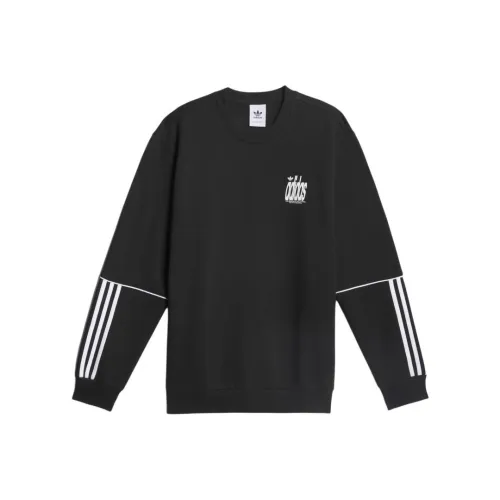 Adidas 4,0 STRETCH DELUXE Crewneck Свитер Мужской Черный