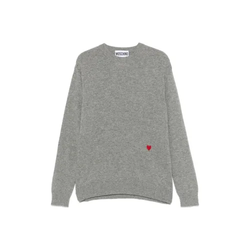 MOSCHINO Свитер Мужской Battleship Серый
