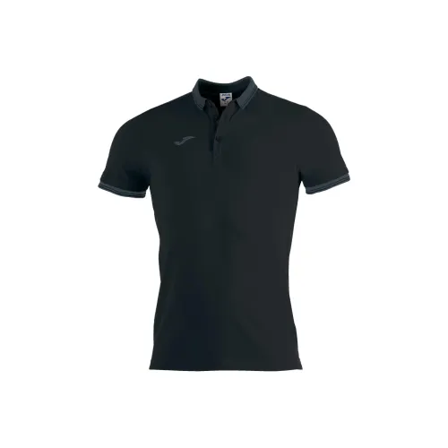 Joma Мужская черная поло