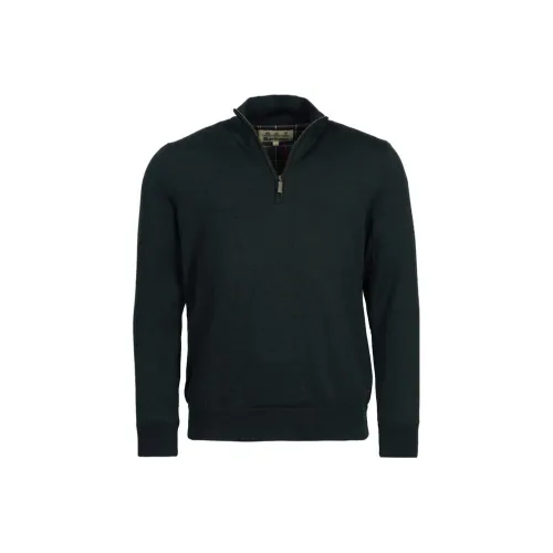 BARBOUR Свитер Мужской Оливково-зеленый