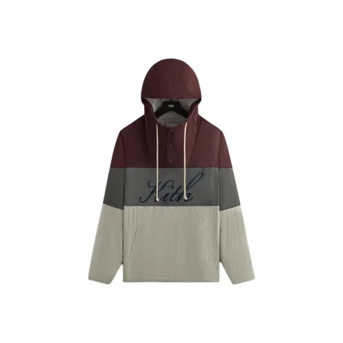KITH Collaboration Красный Серый Белый Мужские Толстовки