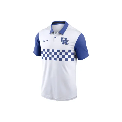 nike Dri Fit College Kentucky Wildcats Primetime Campus Vapor Polo Мужской Белый