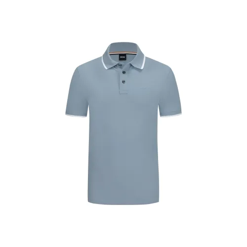 Hugo Boss Поло Мужское Синее