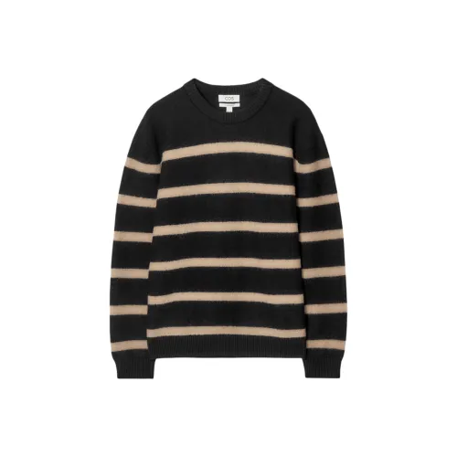 COS Черный Бежевый Мужские Свитера
