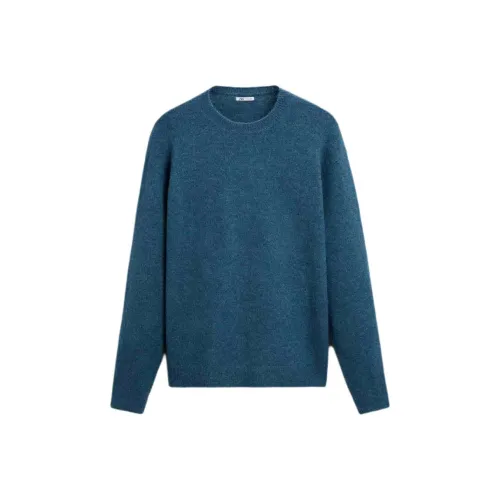 ZARA Синие/Зеленые Мужские Свитера