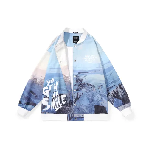 GENANX Синий Унисекс Куртки