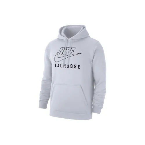 nike SwooshLacrosse FW24 Клуб Флис Толстовка Мужской Белый