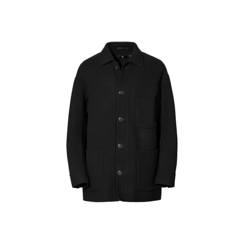 UNIQLO Jil Sander Collaboration Черные Мужские Куртки